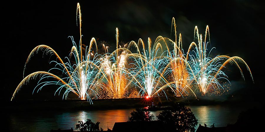 Rhein in Flammen - Oberwesel - Gravity - 2014