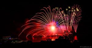 Feuerwerk THE ART OF ROCK bei Rhein in Flammen 2015 in Oberwesel