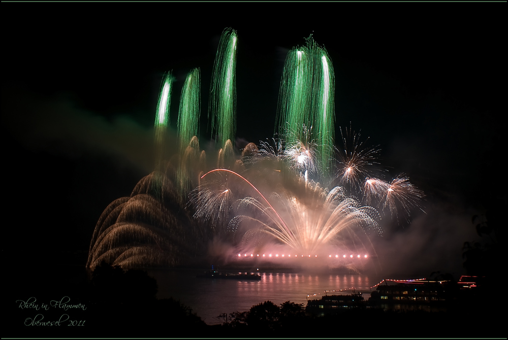 Rhein in Flammen Oberwesel 2011