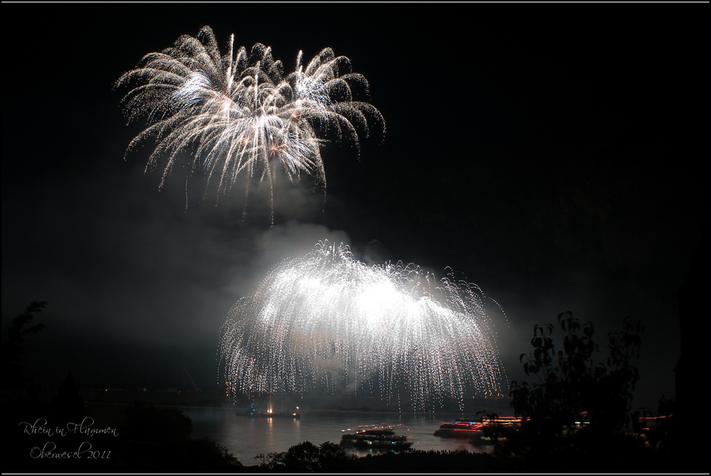 Rhein in Flammen Oberwesel 2011
