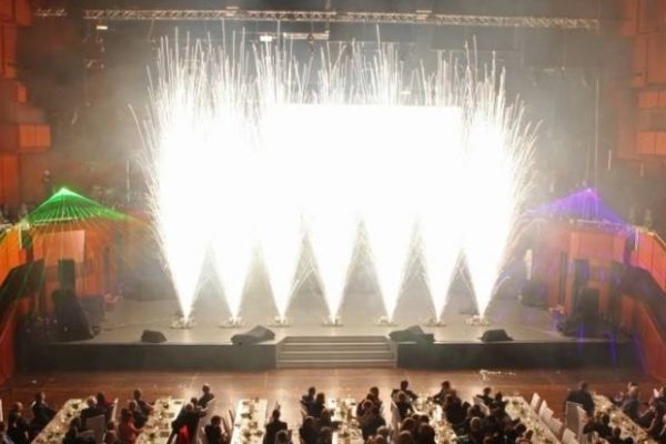 Indoorfeuerwerk Deutsche Leasing Alte Oper Frankfurt zündwerk move