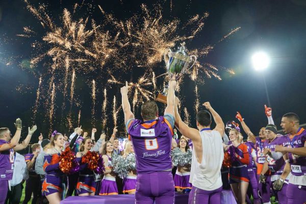 EFL Finale Samsung Frankfurt Universe Feuerwerk
