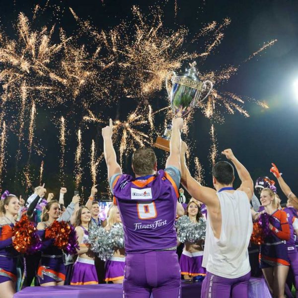 EFL Finale Samsung Frankfurt Universe Feuerwerk
