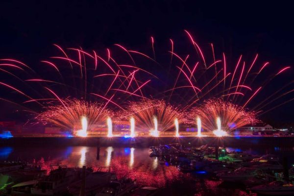 Rheinisches Fischerfest Gernsheim zündwerk Frankfurt